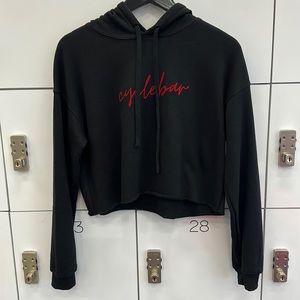 CycleBar Cropped Hoodie NWT